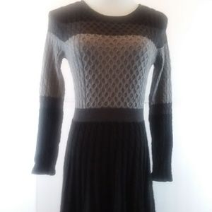 Calvin Klein Cable Knit Sweater Dress Size Medium